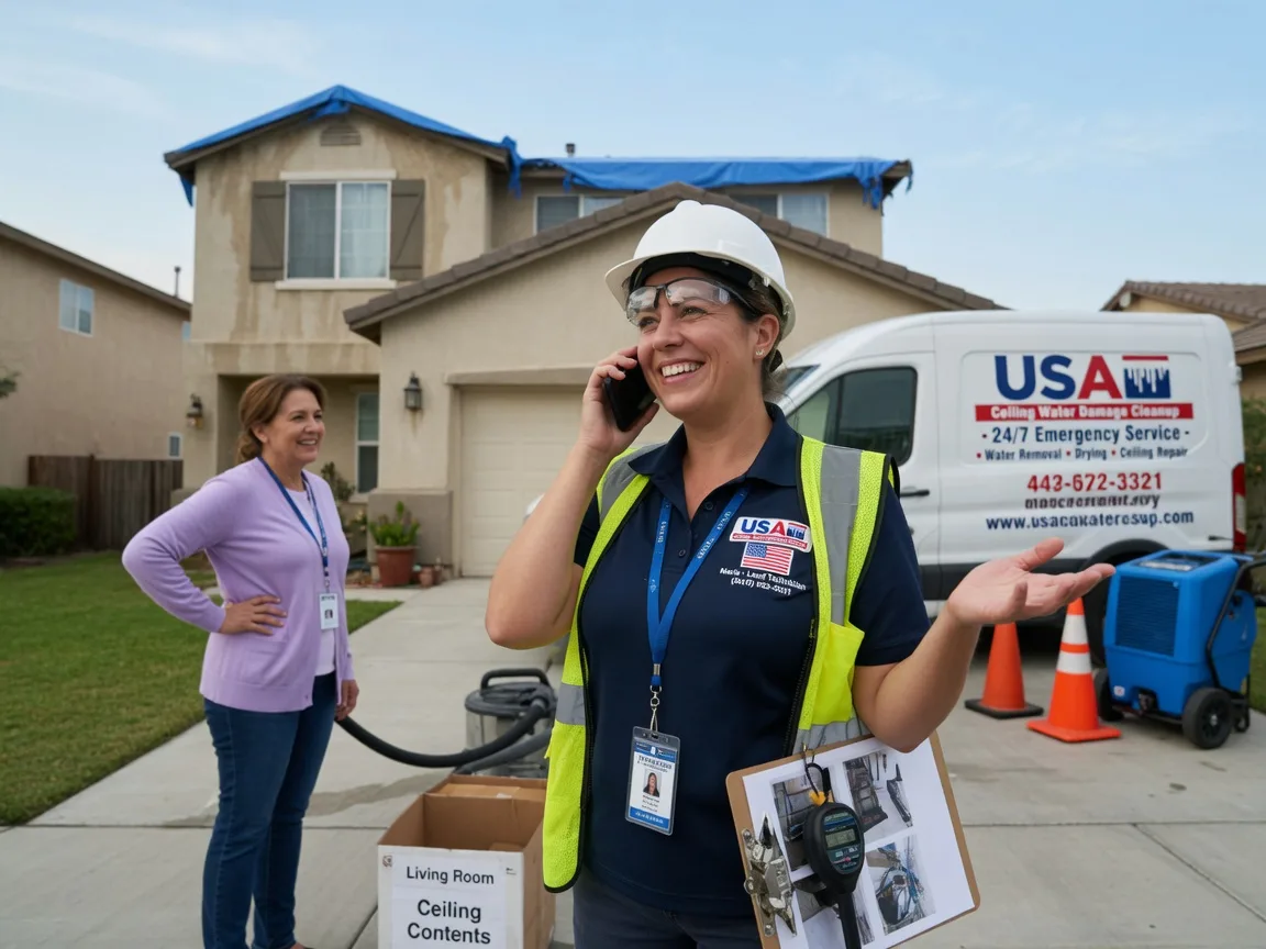 Ceiling Water Damage Restoration Kincaid, KS FAQs
