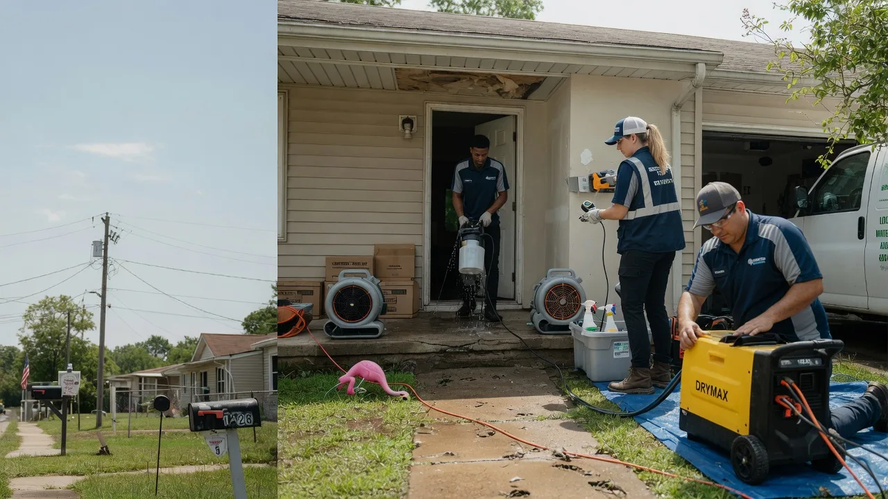 Storm Damage Water Removal in Kincaid, KS near me